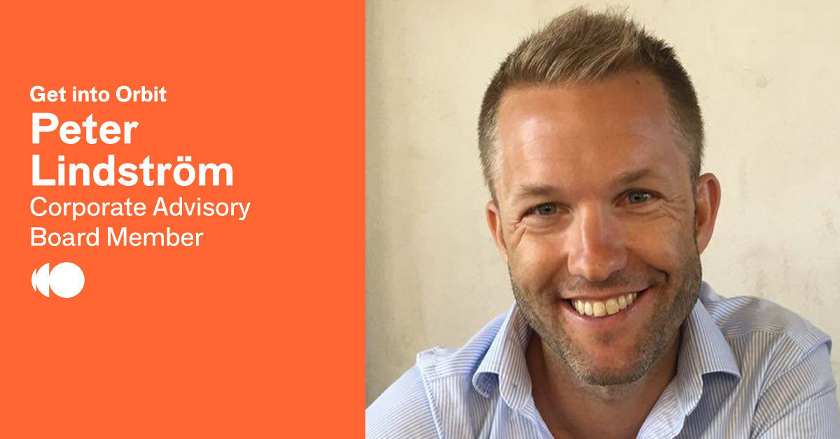 OrbitMI Welcomes Peter Lindström to Our Corporate Advisory Board