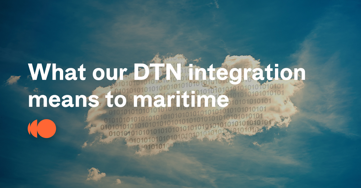 What our integration with DTN means to maritime