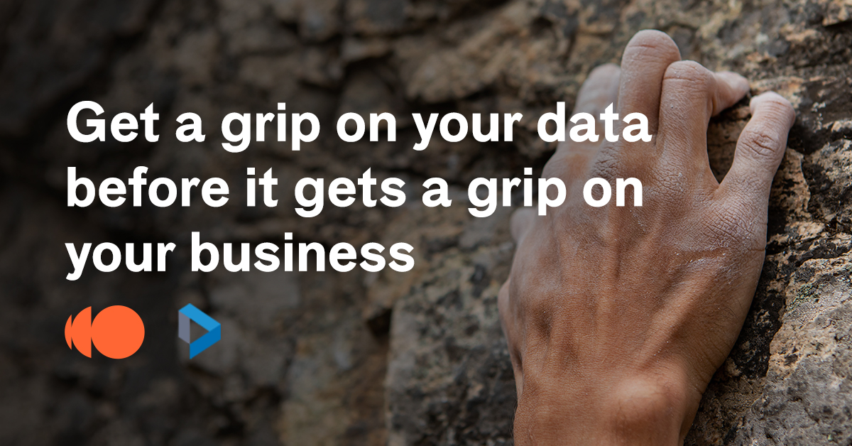 Get a grip on your data before it gets a grip on your business