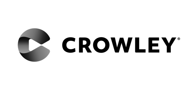 Crowley Logo on White Rectangle
